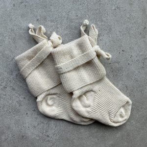 Hirsch natur baby sokjes natur