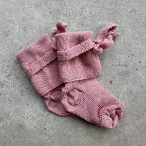Hirsch natur baby sokjes roze